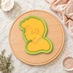 Valentine Man Cookie Cutter & Stamp