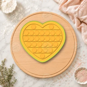 Heart Cookie Cutter & Stamp