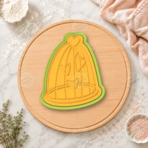Heart Birdcage Cookie Cutter & Stamp