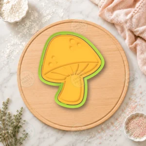 Toadstool Mushroom Cookie Cutter & Stamp