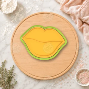 Kiss Lips Cookie Cutter & Stamp