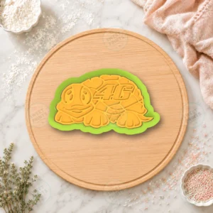Valentino Rossi 46 Turtle Motorbike Cookie Cutter & Stamp