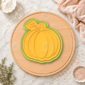 Pumpkin 2 Cookie Cutter & Stamp