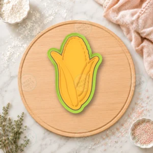 Corn on the Cob Cookie Cutter & Stamp