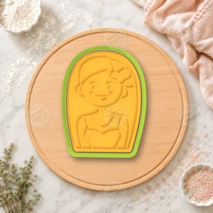Bride Portrait Cookie Cutter & Stamp