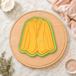Groom Tuxedo Jacket Cookie Cutter & Stamp