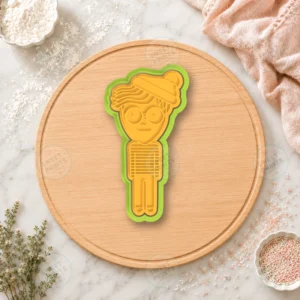 Wally Standing Cookie Cutter & Stamp