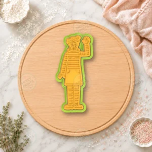 Wenda Waving Cookie Cutter & Stamp