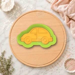 Big Red Car Cookie Cutter & Stamp