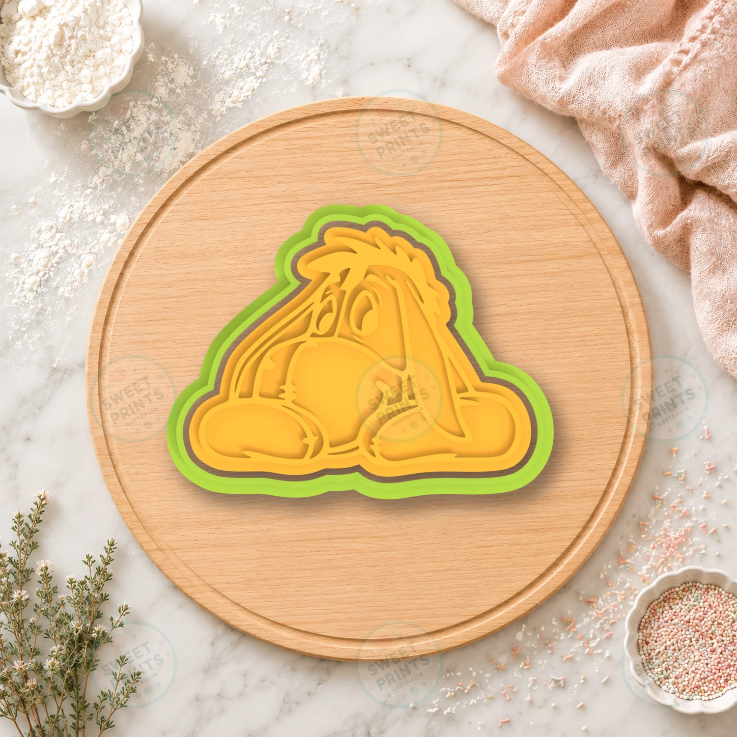 Eeyore Cookie Cutter & Stamp cookie cutter