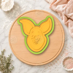 Piglet 2 Cookie Cutter & Stamp