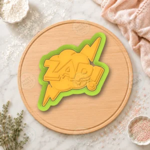 Zap Comic Burst Cookie Cutter & Stamp