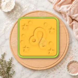 Leo Zodiac Symbol Cookie Cutter & Stamp
