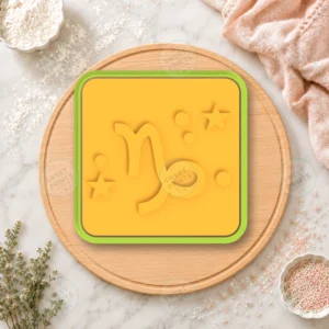 Capricorn Zodiac Symbol Cookie Cutter & Stamp