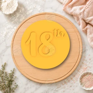 18th Birthday Cookie Stamp