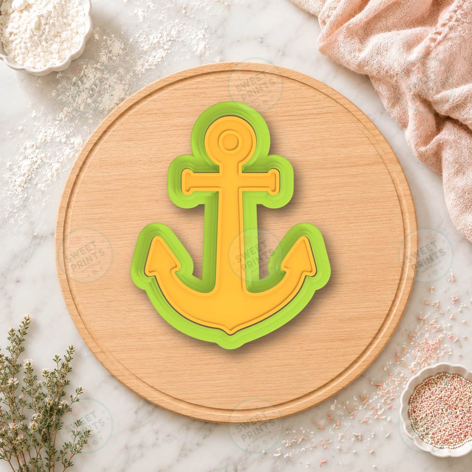 Anchor Cookie Cutter & Stamp cookie cutter