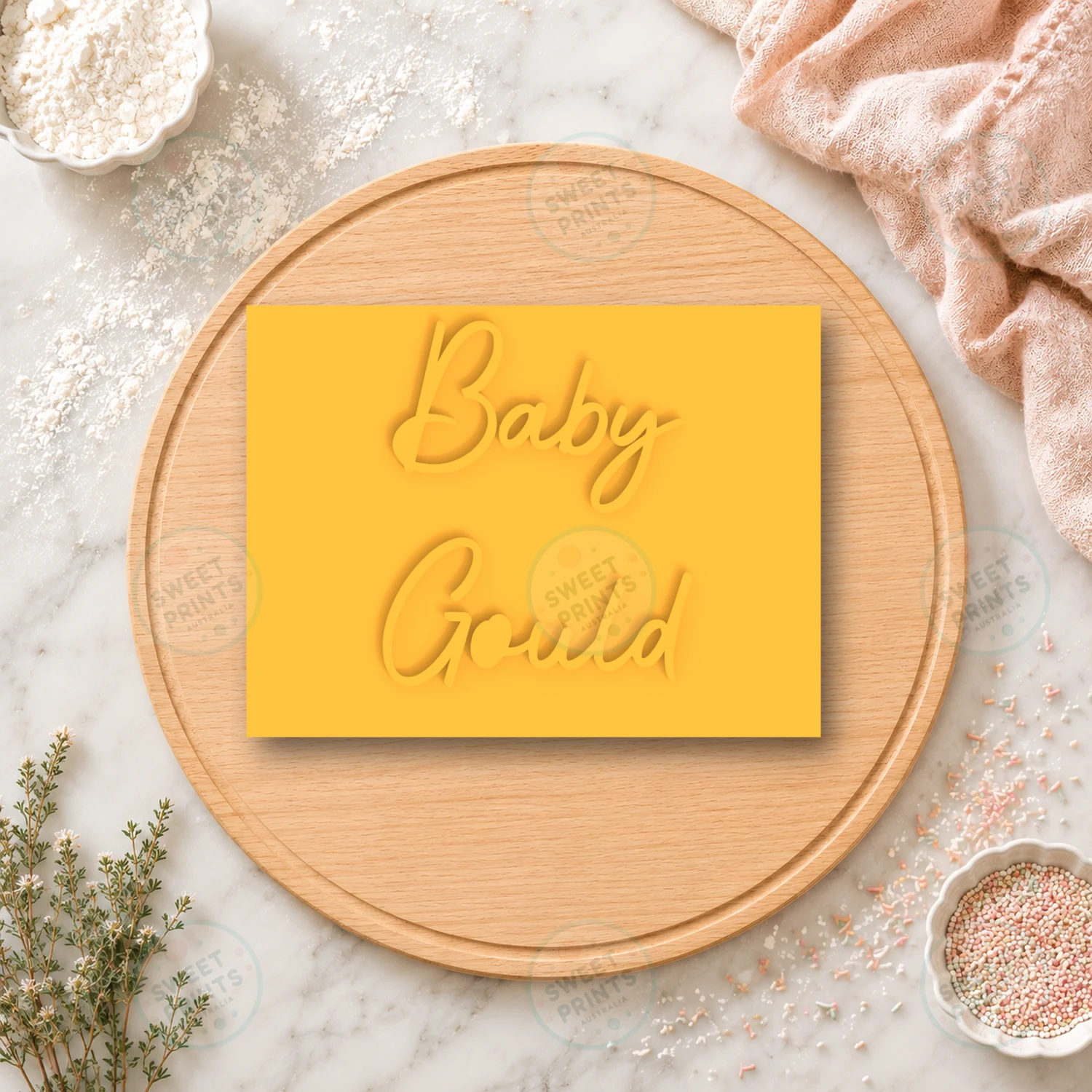Baby Gould Cookie Stamp cookie cutter