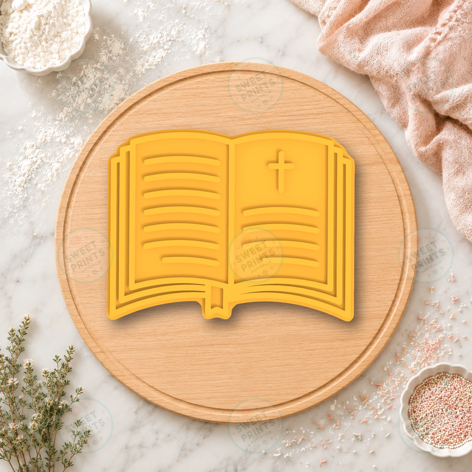 Se Cookie Stamp cookie cutter