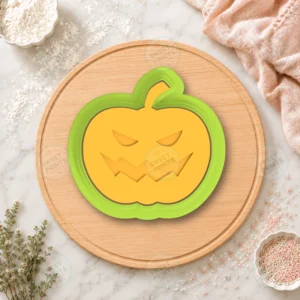 Halloween Pumpkin Cookie Cutter & Stamp