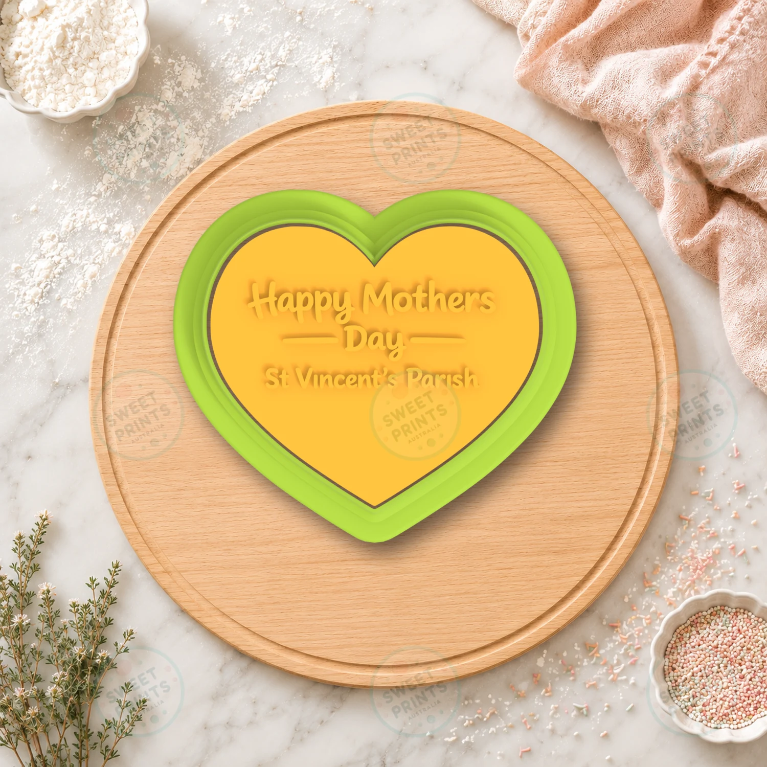 Happy Mother’s Day Cookie Cutter & Stamp cookie cutter