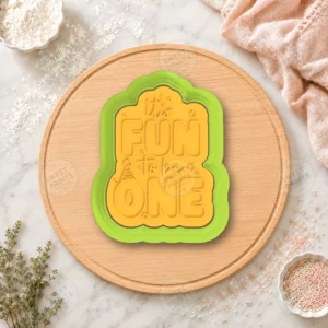 It's Fun To Be One Cookie Cutter & Stamp