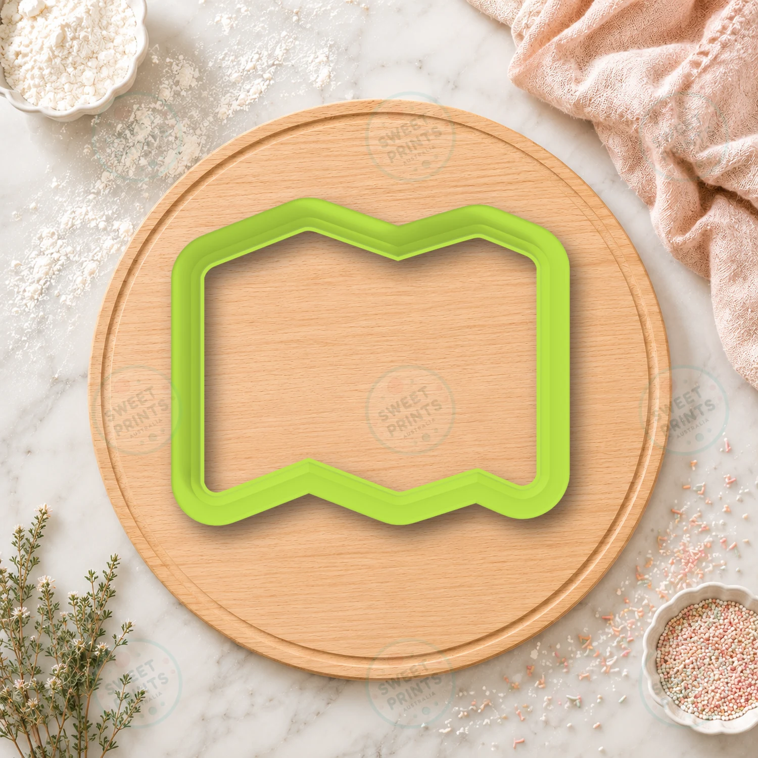 Map Cookie Cutter cookie cutter