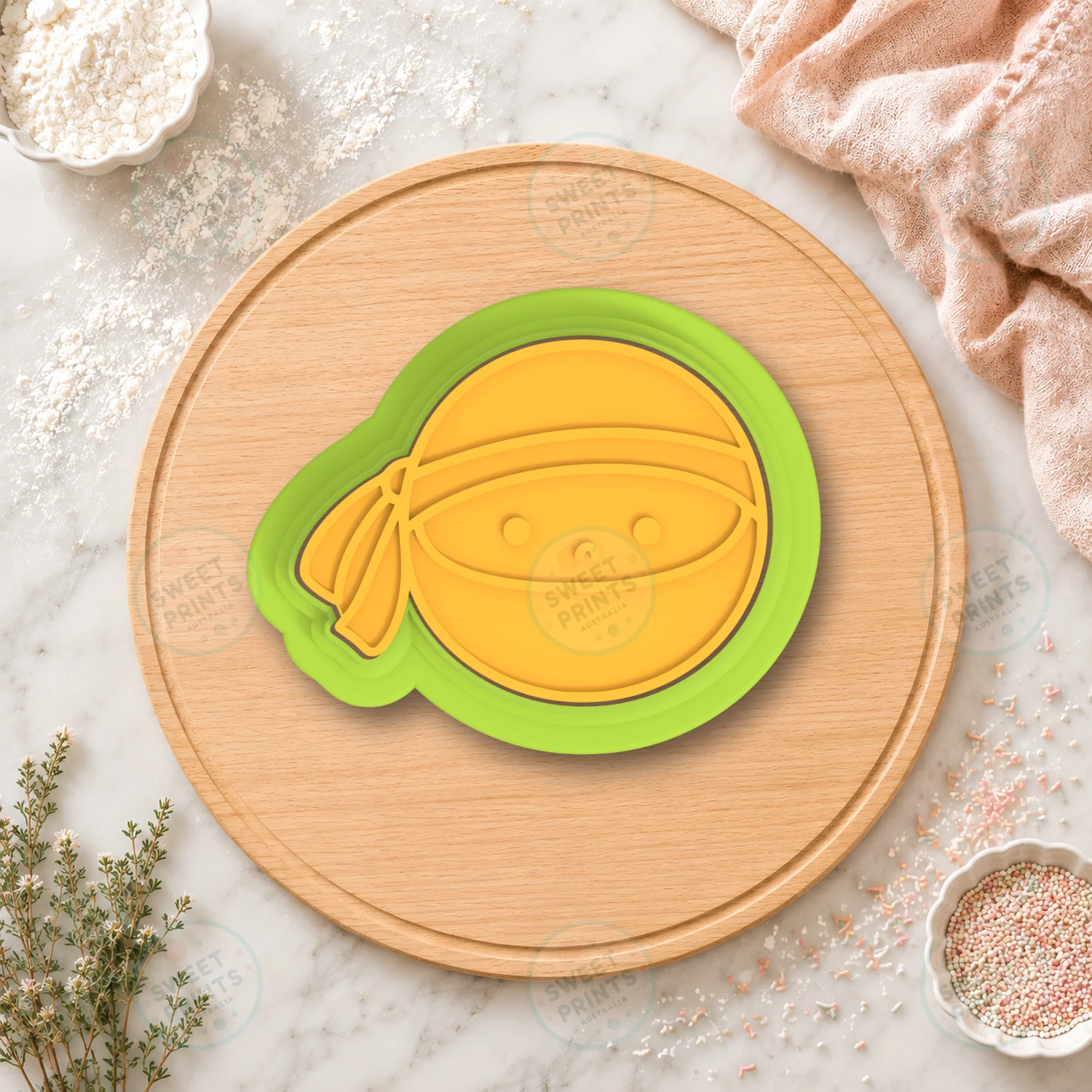 Ninja 2 Cookie Cutter & Stamp cookie cutter
