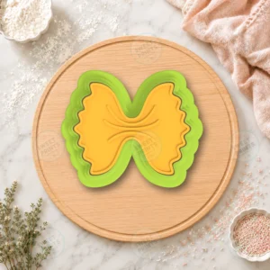 Pasta Barilla Farfalle Cookie Cutter & Stamp