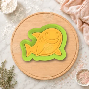 Shark Cookie Cutter & Stamp