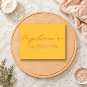 Taylor's Tea For Two Cookiecad Cookie Stamp