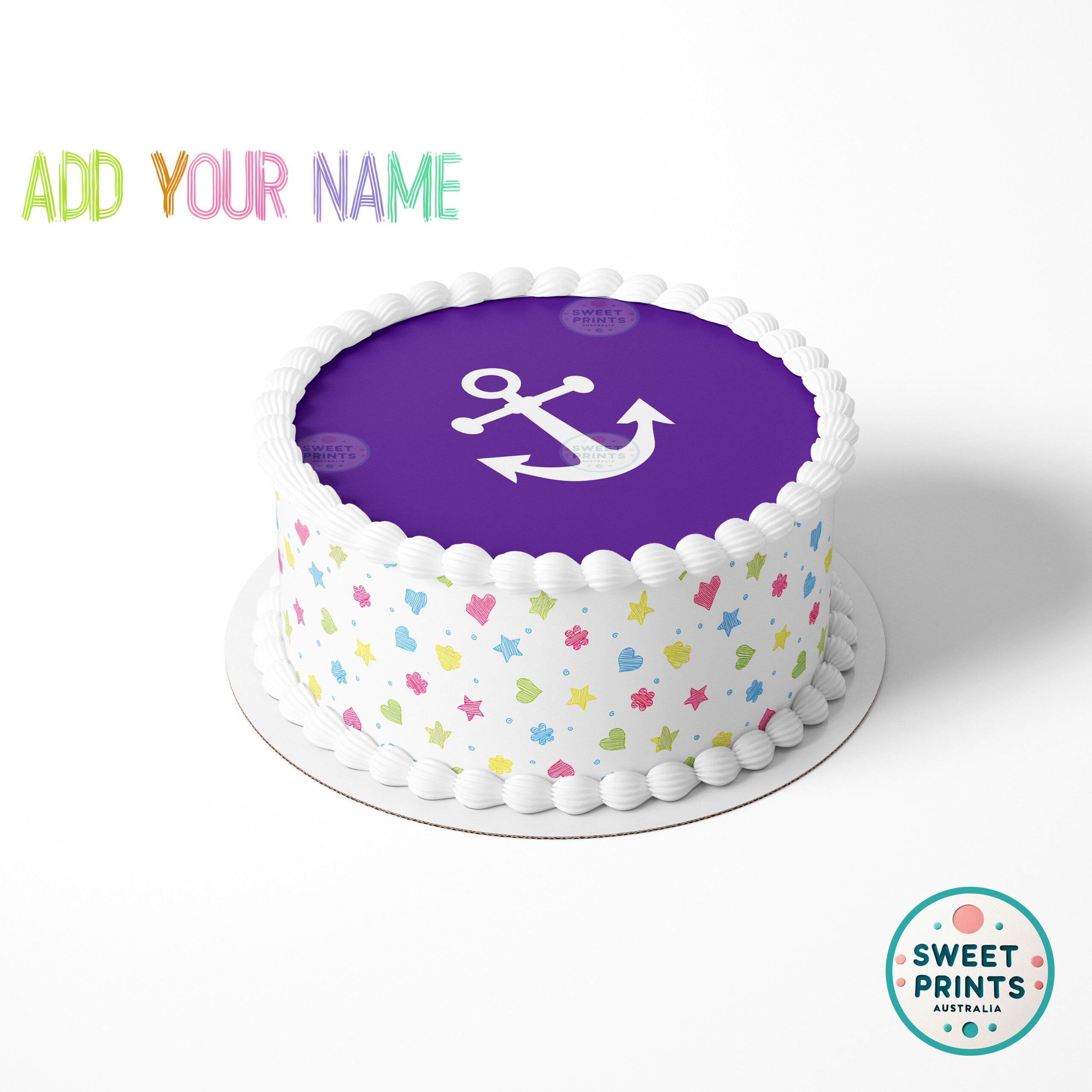 afl dockers white anchor purple o - Image 2