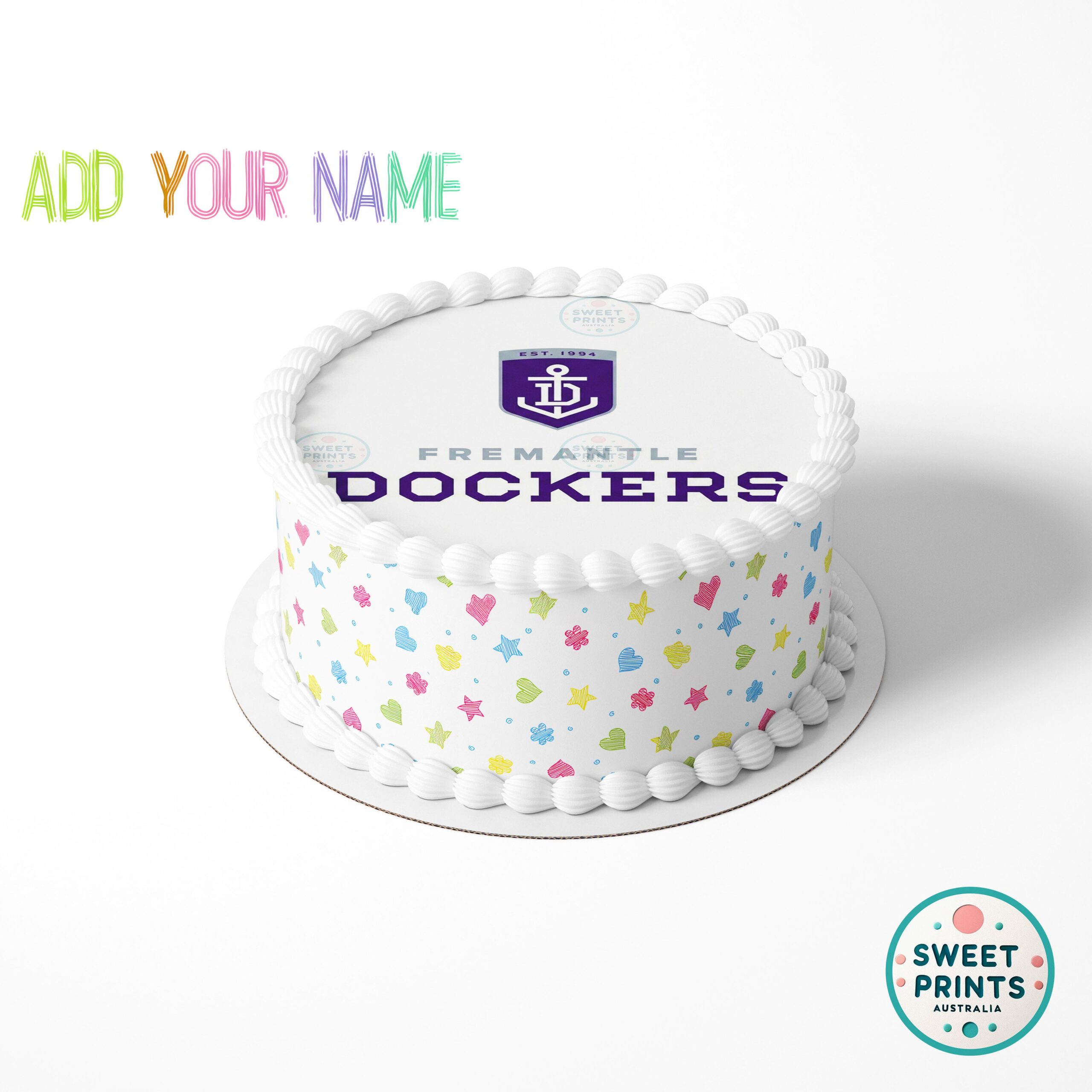 afl fremantle dockers 1509 white o - Image 2