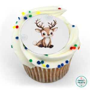 baby shower watercolour fawn o