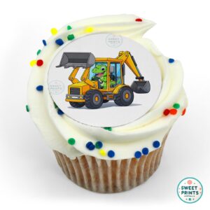 construction digger dinosaur driver o