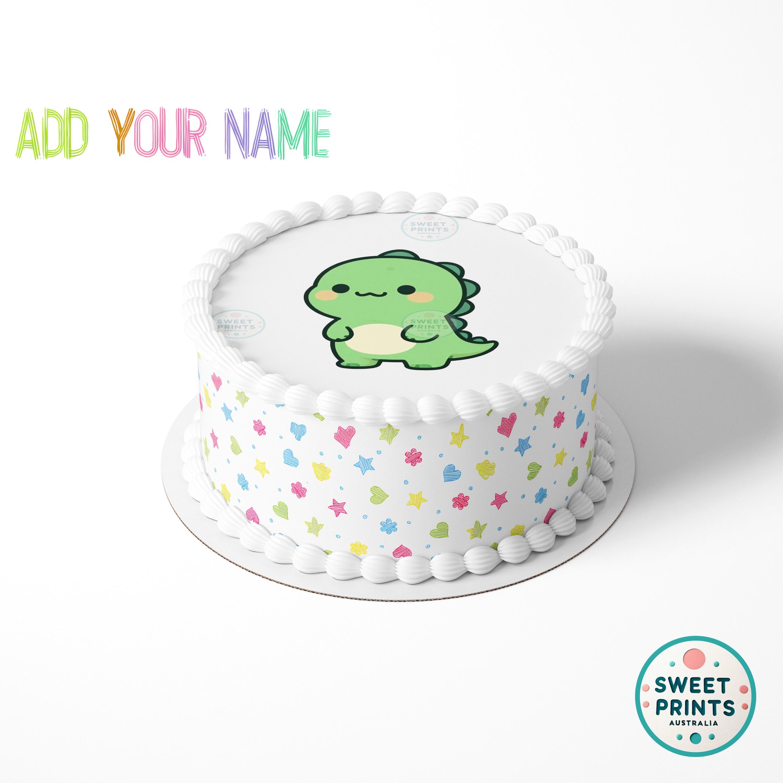 dinosaur kawaii green o - Image 2