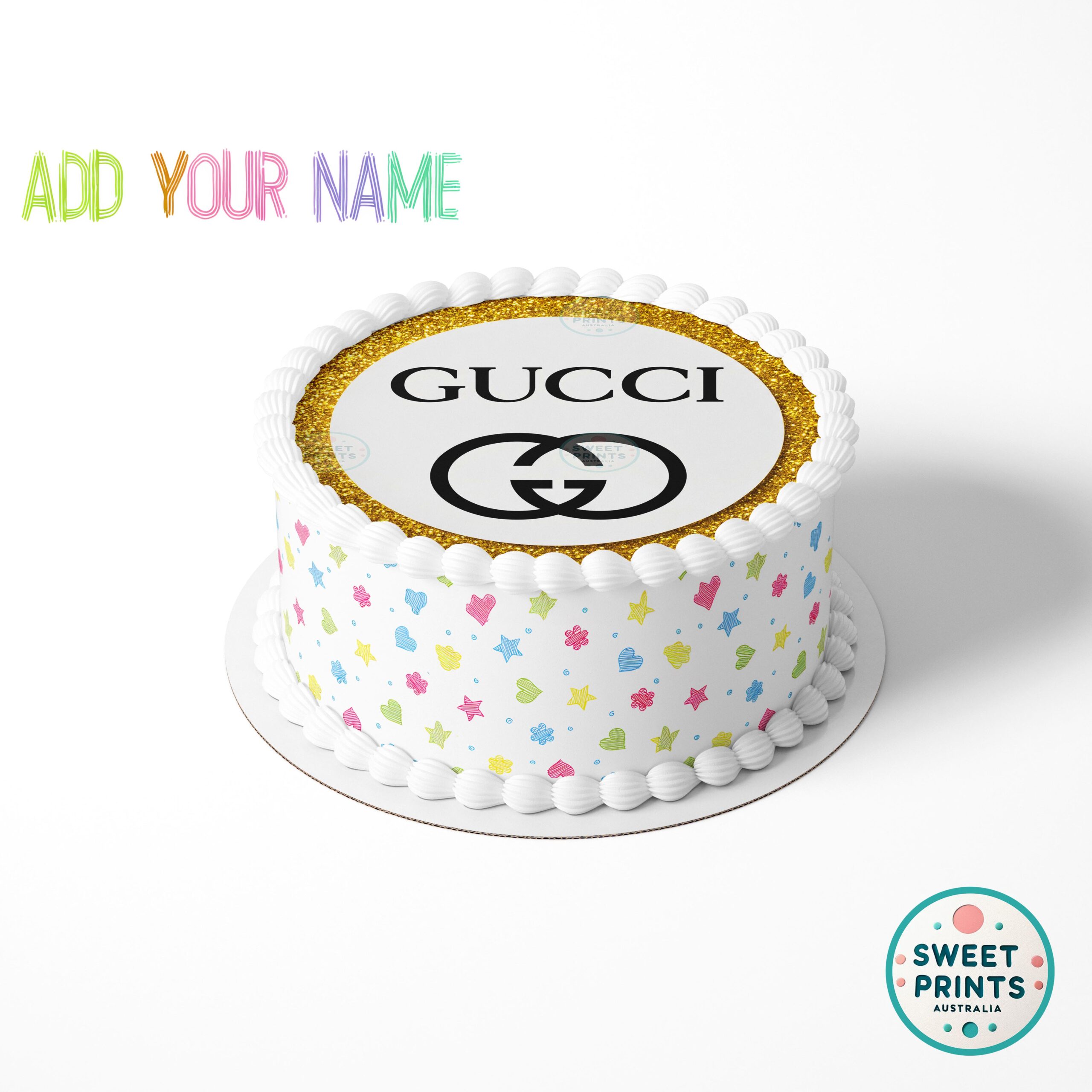 gucci gold logo o - Image 2
