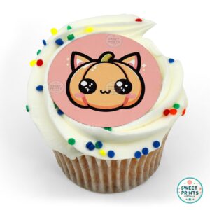 halloween cat pumpkin pink o