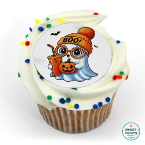 halloween ghost boo beanie drink o