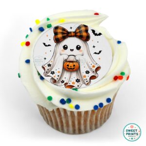 halloween ghost bow bucket o