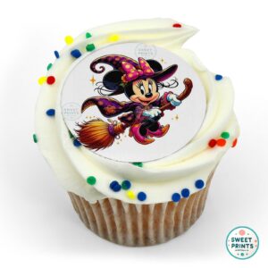 halloween minnie mouse witch o