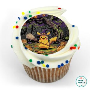 halloween pikachu witch forest o