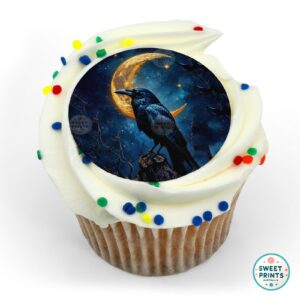 halloween raven moon o