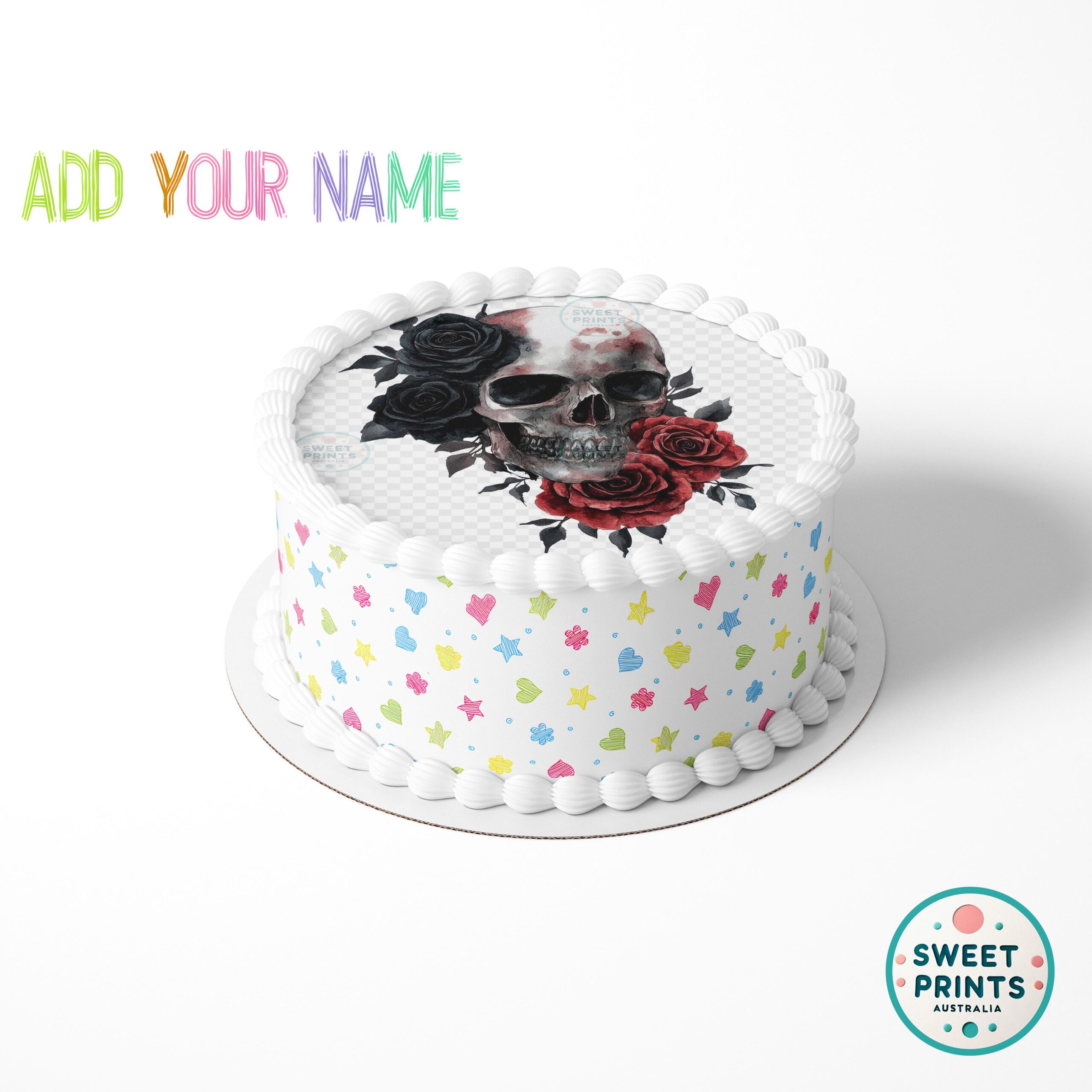 halloween skull roses transparent o - Image 2