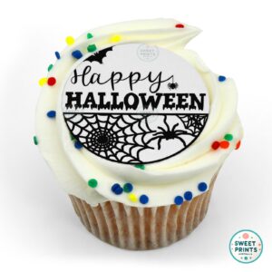 happy halloween cobweb o