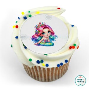 mermaid crown pink o