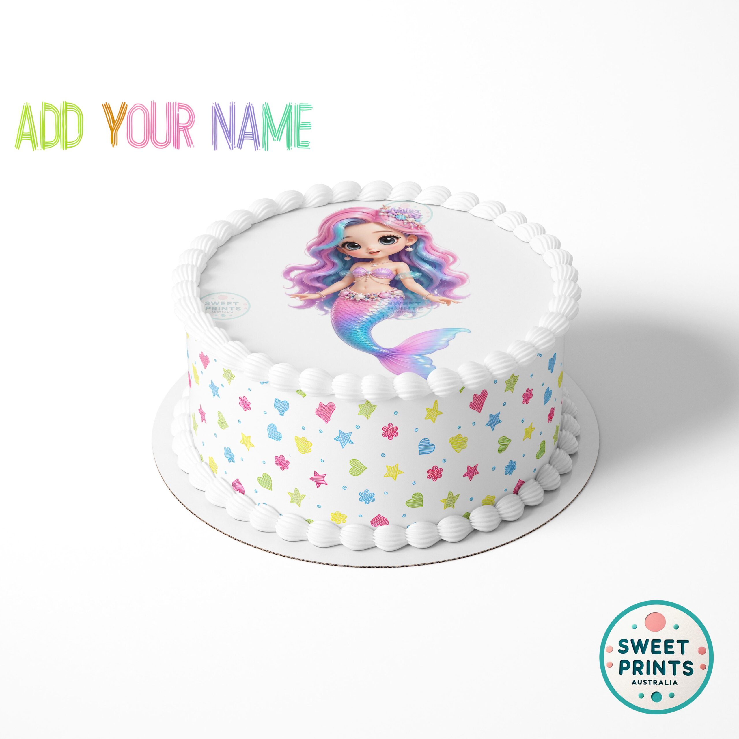 mermaid pink hair o - Image 2