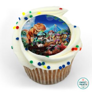 paw patrol rex t rex volcano o