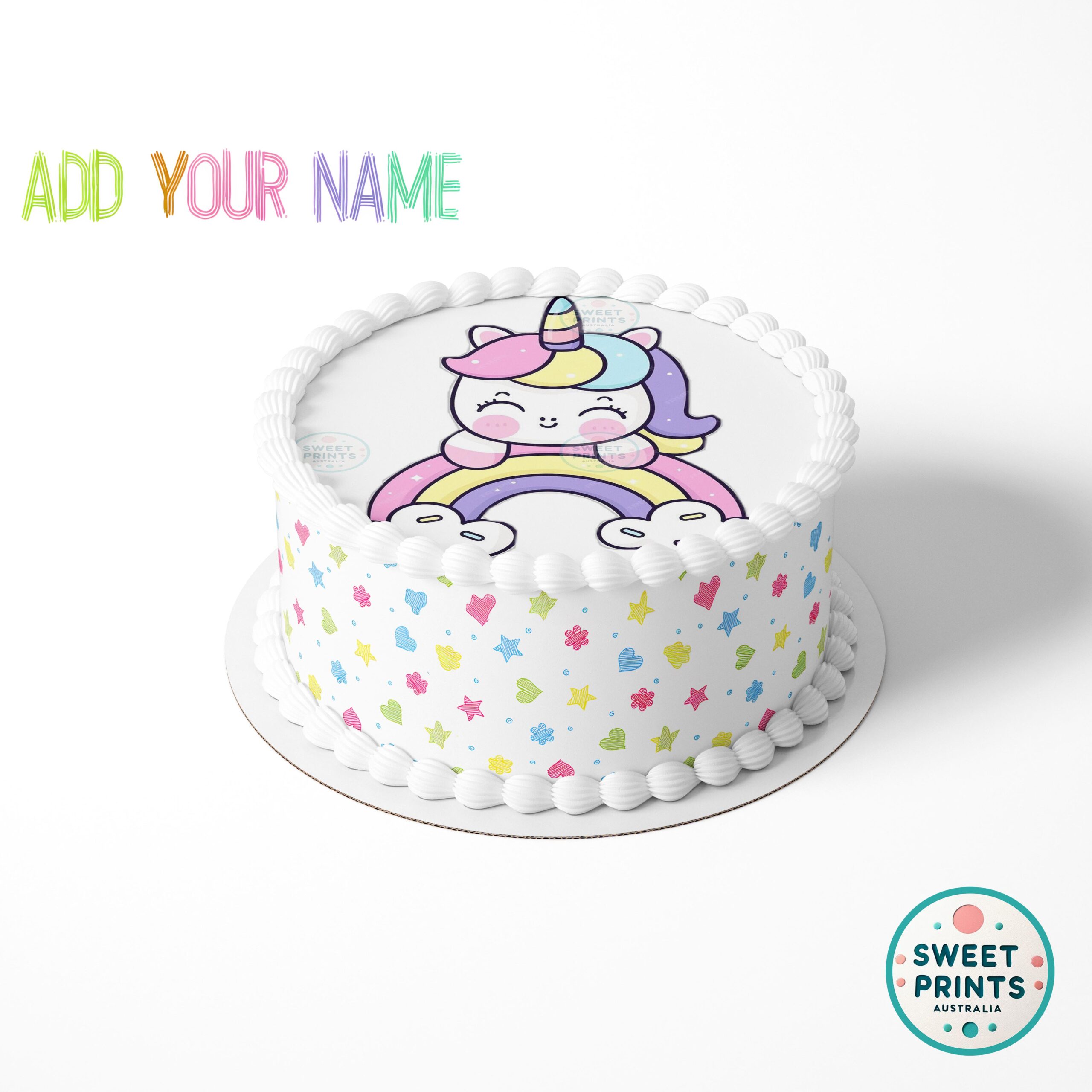 unicorn on rainbow o - Image 2