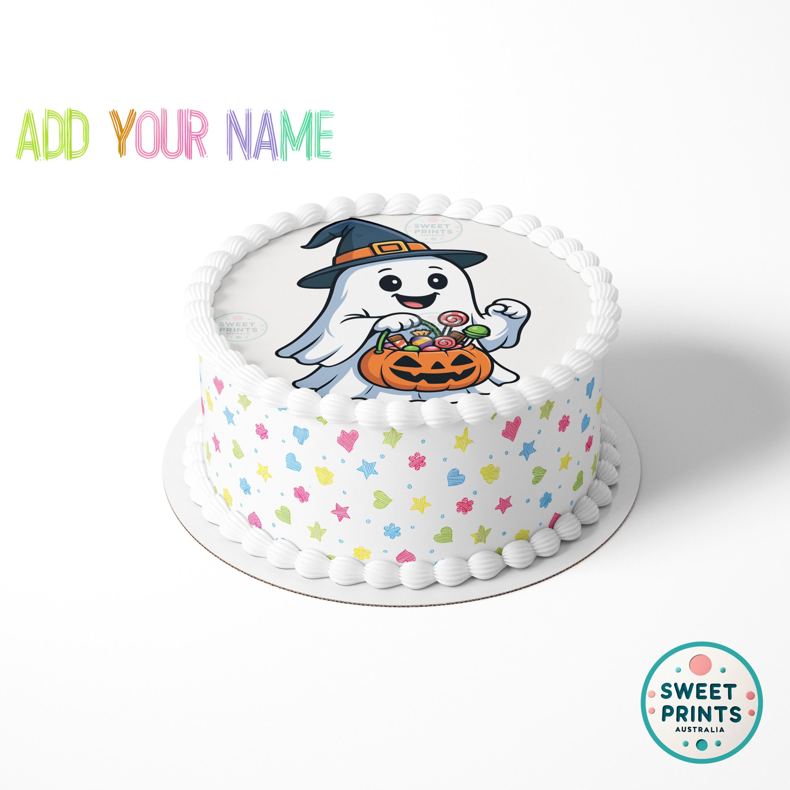 witch ghost hat bucket o - Image 2