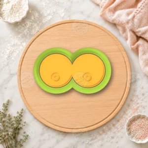 Boobs Cookie Cutter & Stamp